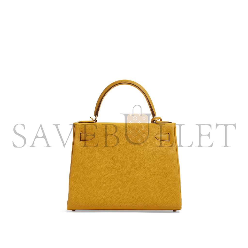 HERMÈS MASTER LEATHER KELLY 25 TOGO WITH GOLD HARDWARE (25*17*7cm) 